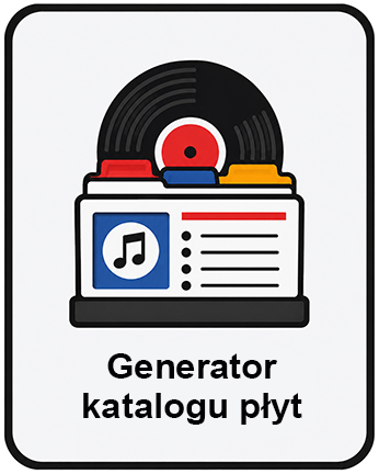 Generator katalog płyt